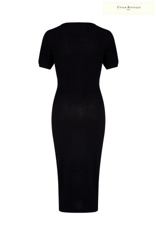 Uttam Boutique Stitch Knitted Dress